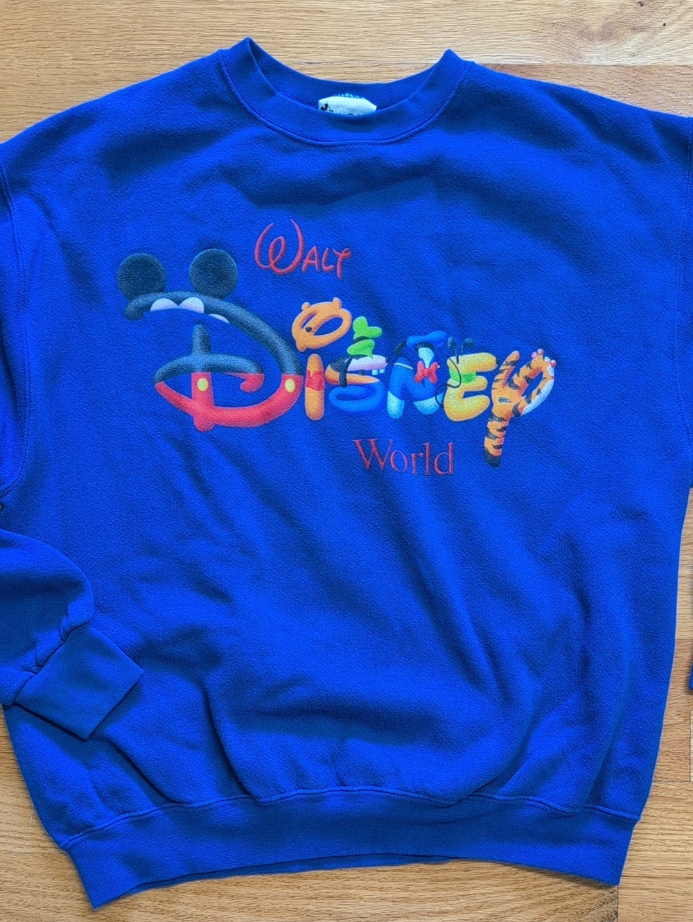 Walt Disney World Crewneck Sweatshirt Character 90's Adult Medium Vintage